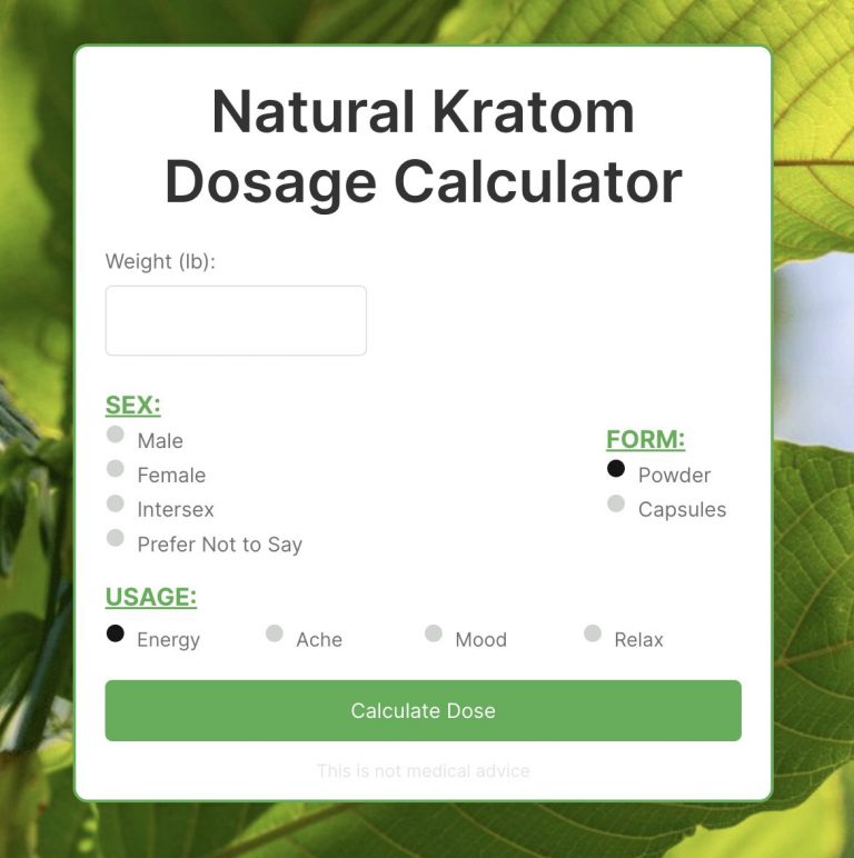 How much kratom to take