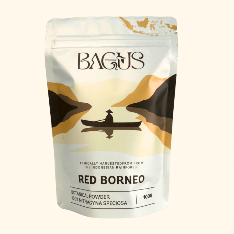 Red Borneo Kratom Product by Bagus Botanicals