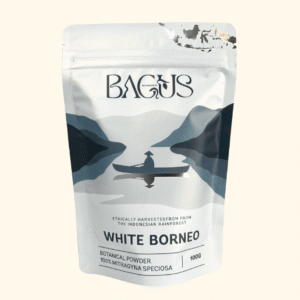 White Borneo Kratom for energy by Bagus Botanicals